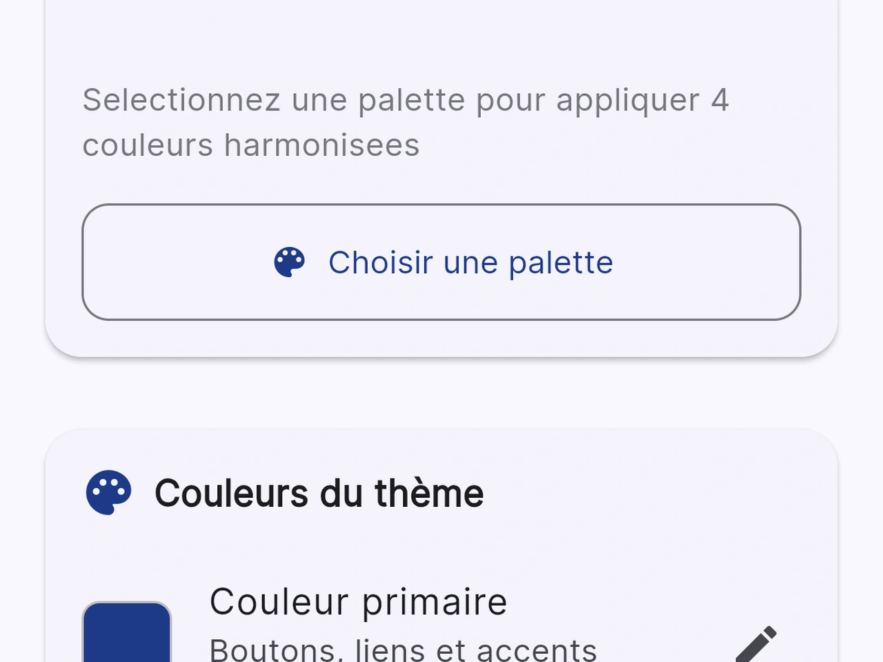 Branding personnalisé