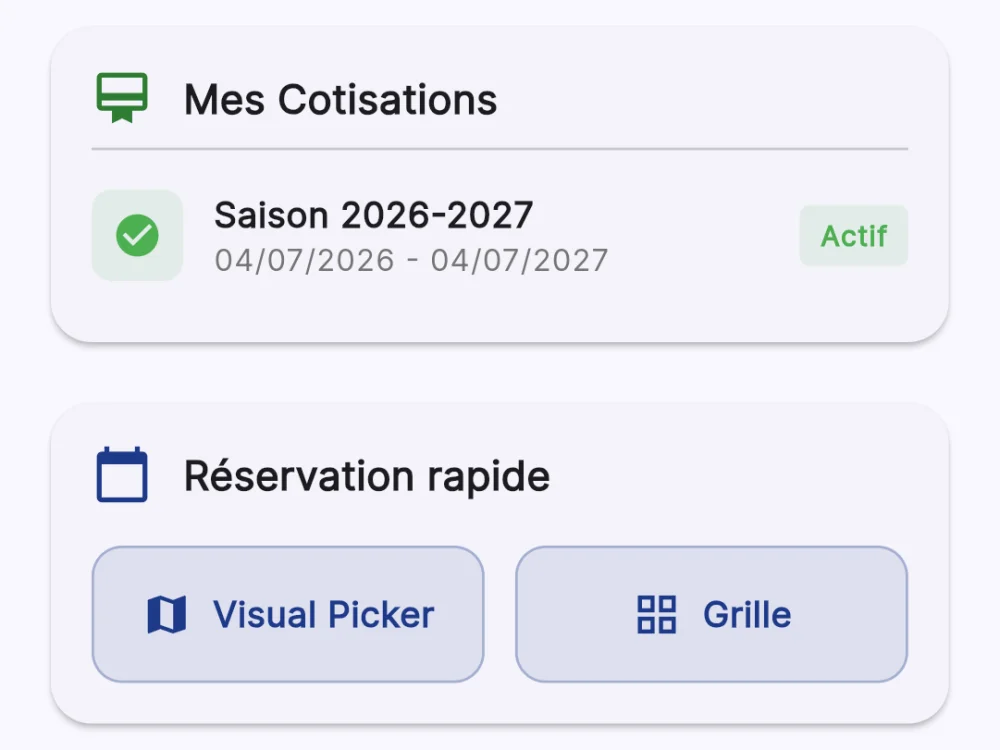 Historique cotisations